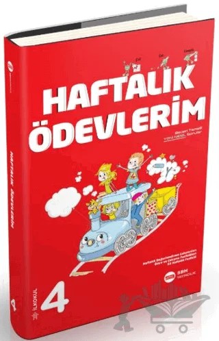 4. Sınıf Haftalık Ödevlerim – Kollektif – SBM Yayıncılık kitap kapağı
