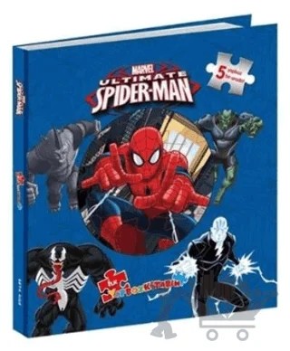 Marvel Ultimate Spider-Man: İlk Yapboz Kitabım – Kolektif – Beta Kids kitap kapağı