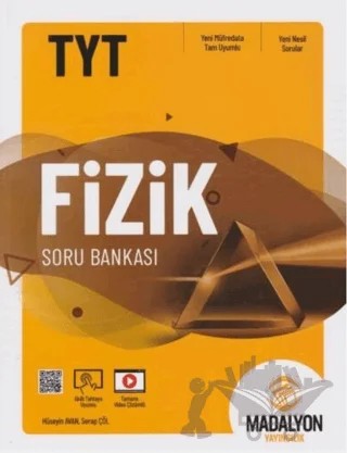 TYT Fizik Soru Bankası – Hüseyin Avan, Serap Çöl – Madalyon Yayınları kitap kapağı