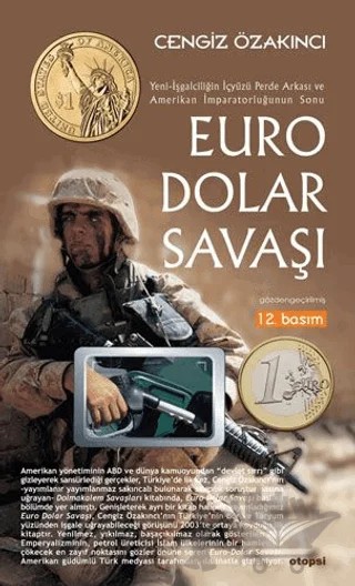 Euro Dolar Savaşı – Cengiz Özakıncı – Otopsi Yayınları kitap kapağı