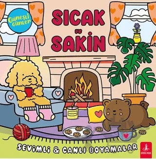 Güneşli Günler - Sıcak ve Sakin - Sevimli Canlı Boyamalar – Kolektif – Büyülü Fener Yayınları kitap kapağı