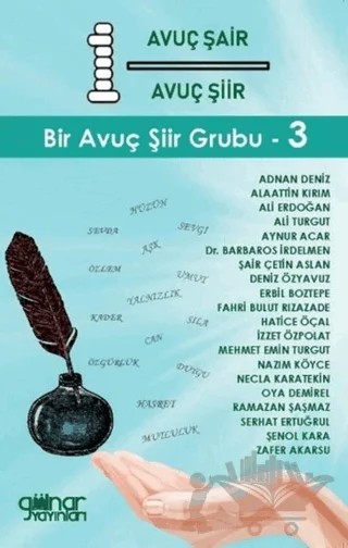 1 Avuç Şair 1 Avuç Şiir - Bir Avuç Şiir Grubu 3 – Kolektif – Gülnar Yayınları kitap kapağı