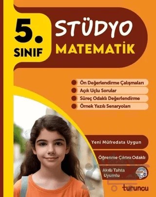 5. Sınıf Stüdyo Matematik – Kolektif – Tudem Yayınları - Bayilik kitap kapağı