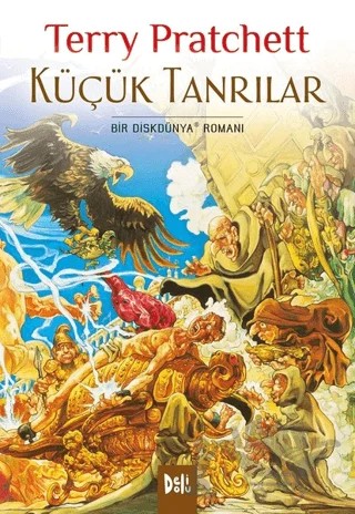 Disk Dünya 13: Küçük Tanrılar – Terry Pratchett – Delidolu kitap kapağı