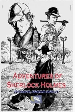 Adventures of Sherlock Holmes – Sir Arthur Conan Doyle – Gece Kitaplığı kitap kapağı