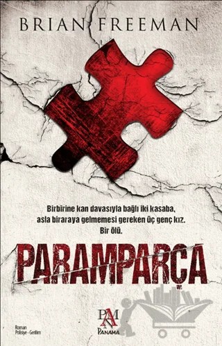 Paramparça – Brian Freeman – Panama Yayıncılık kitap kapağı