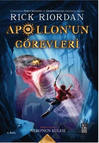 Apollon'un Görevleri 5 - Nero'nun Kulesi – Rick Riordan – XLIBRIS kitap kapağı