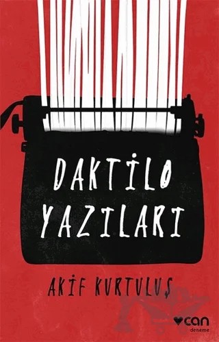Daktilo Yazıları – Akif Kurtuluş – Can Yayınları kitap kapağı