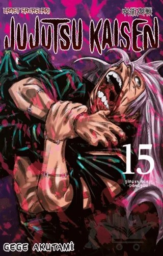 Jujutsu Kaisen 15. Cilt – Gege Akutami – Gerekli Şeyler Yayıncılık kitap kapağı