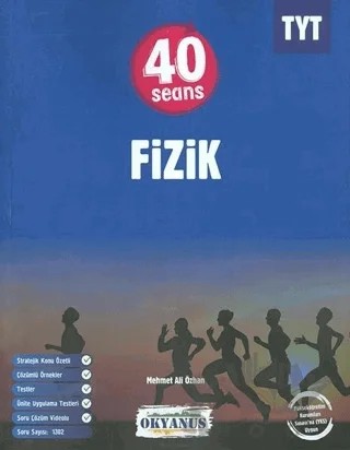 TYT 40 Seansta Fizik – Kolektif – Okyanus Yayınları kitap kapağı