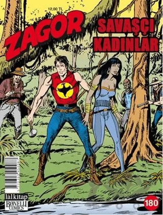 Zagor Sayı 180 – Lal Kitap kitap kapağı