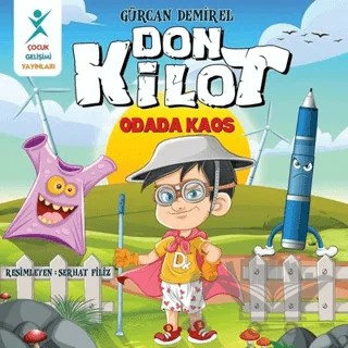 Don Kilot: Odada Kaos – Gürcan Demirel – Çocuk Gelişimi Yayınları kitap kapağı