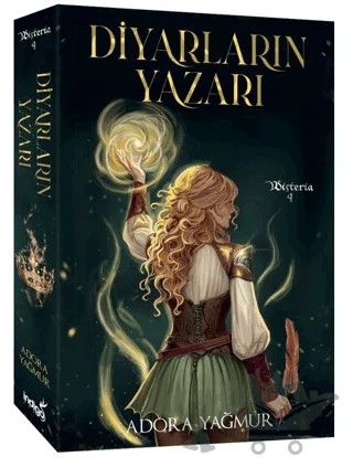Diyarların Yazarı – Wisteria 4 – Adora Yağmur – İndigo Kitap kitap kapağı