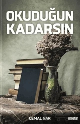 Okuduğun Kadarsın – Cemal Nar – Mostar Yayınları kitap kapağı