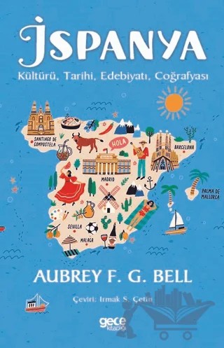 İspanya – Aubrey F. G. Bell – Gece Kitaplığı kitap kapağı