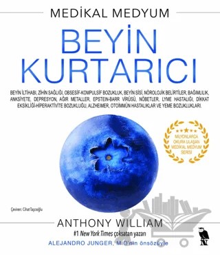 Medikal Medyum/ Beyin Kurtarıcı – Anthony William – Nemesis Kitap kitap kapağı