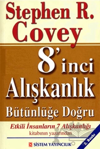 8’inci Alışkanlık – Stephen R. Covey – Sistem Yayıncılık kitap kapağı