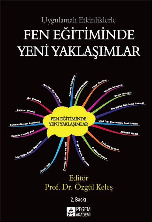 Uygulamalı Etkinliklerle Fen Eğitiminde Yeni Yaklaşımlar – Özgül Keleş, Aykut Emre Bozdoğan, Engin Karahan, Ezgi Güven, Mustafa Doğru – Pegem Akademi Yayıncılık kitap kapağı