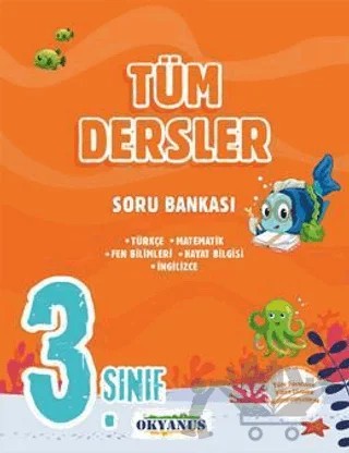 3. Sınıf Tüm Dersler Soru Bankası – Kolektif – Okyanus Yayınları kitap kapağı