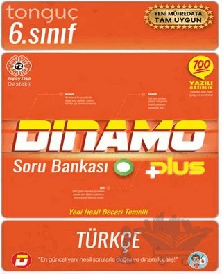 6. Sınıf Dinamo Türkçe Soru Bankası – Kolektif – Tonguç Akademi kitap kapağı