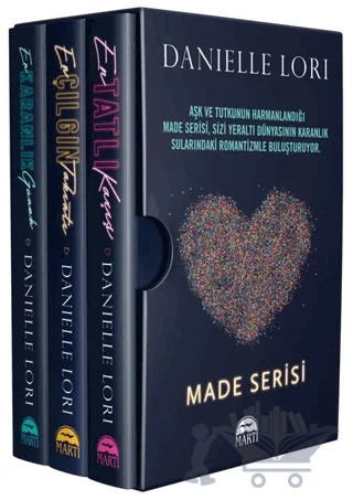 Made Serisi Kutulu - 3 Kitap – Danielle Lori – Martı Yayınları kitap kapağı