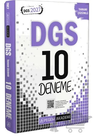 2027 DGS Tamamı Çözümlü 10 Deneme – Kolektif – Pegem Akademi Yayıncılık kitap kapağı