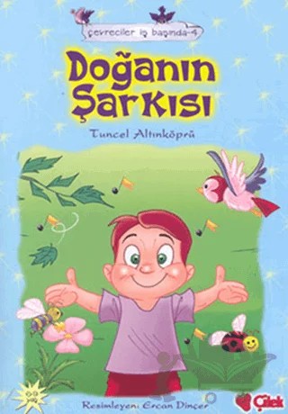 Doğanın Şarkısı (Bitişik Eğik Yazılı) – Tuncel Altınköprü – Çilek Kitaplar kitap kapağı