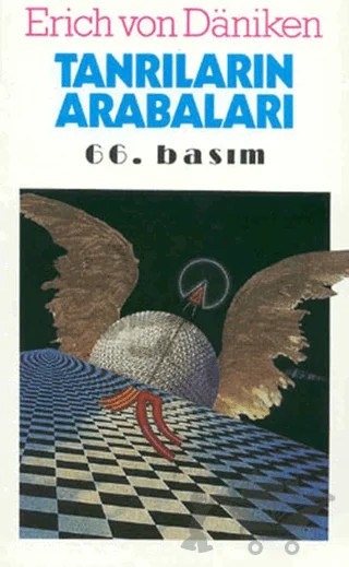 Tanrıların Arabaları – Erich von Daniken – Varlık Yayınları kitap kapağı
