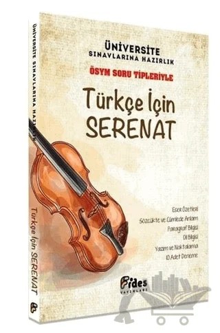 ÖSYM Soru Tipleriyle Türkçe İçin Serenat – Kolektif – Fides Yayıncılık kitap kapağı