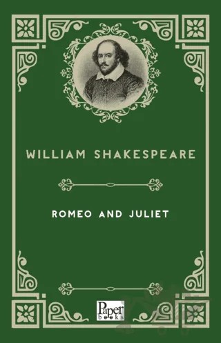 Romeo and Juliet – William Shakespeare – Paper Books kitap kapağı