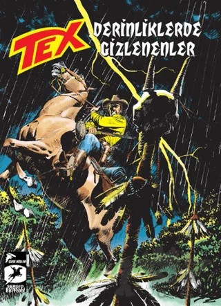 Tex 23 - Derinliklerde Gizlenenler - Villa Diago'nun Gizemleri – Mauro Boselli – Çizgi Düşler Yayınevi kitap kapağı