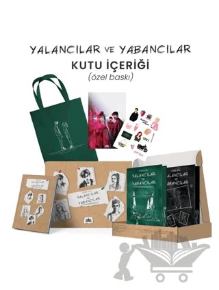 Yalancılar ve Yabancılar Serisi İki Kitaplık Hediyeli Set (Özel Baskı) – Emre Gül – Guardian kitap kapağı