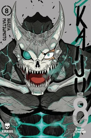 Kaiju No: 8 - 8 No'lu Canavar 8 – Naoya Matsumoto – Kurukafa Yayınevi kitap kapağı