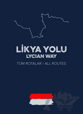 Likya Yolu - Lycian Way – Hamza Kılıç – Ulak Yayıncılık kitap kapağı
