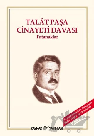 Talat Paşa Cinayeti Davası – Kolektif – Kaynak Yayınları kitap kapağı
