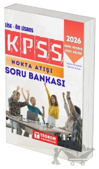 2026 KPSS Lise - Ön Lisans Genel Yetenek Genel Kültür Nokta Atışı Soru Bankası – Kolektif – Teorem Yayıncılık kitap kapağı