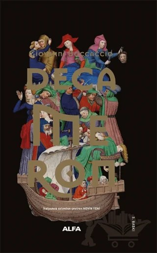 Decameron (Tam Metin) – Giovanni Boccaccio – Alfa Yayınları kitap kapağı