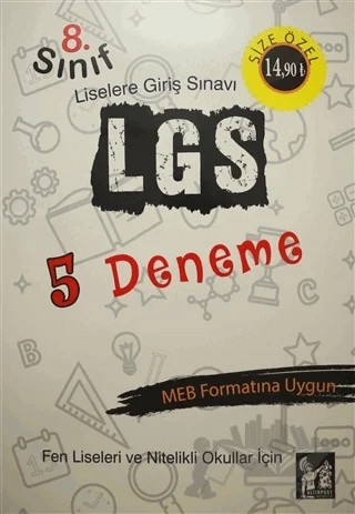 2018 8. Sınıf LGS 5 Deneme – Kolektif – Altın Post Yayıncılık kitap kapağı
