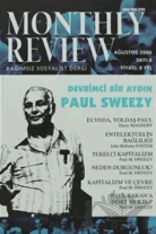 Monthly Review Bağımsız Sosyalist Dergi Sayı: 8 / Ağustos 2006 – Monthly Review Dergisi kitap kapağı