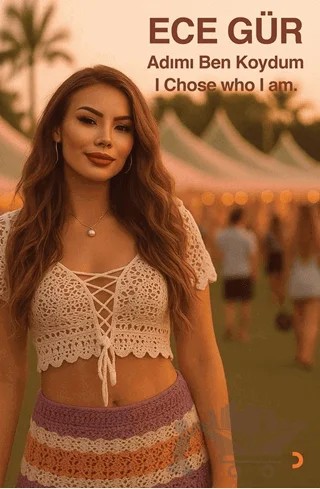 Adımı Ben Koydum – I Chose who I am – Ece Gür – Cinius Yayınları kitap kapağı