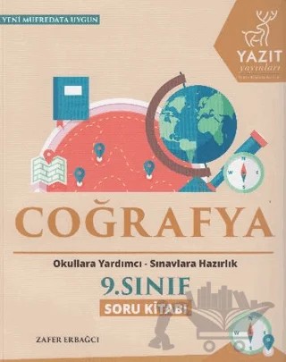 Yazıt 9. Sınıf Coğrafya Soru Kitabı – Zafer Erbağcı – Yazıt Yayıncılık kitap kapağı