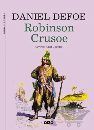 Robinson Crusoe – Daniel Defoe – Yapı Kredi Yayınları kitap kapağı