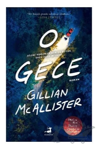 O Gece – Gillian McAllister – Olimpos Yayınları kitap kapağı