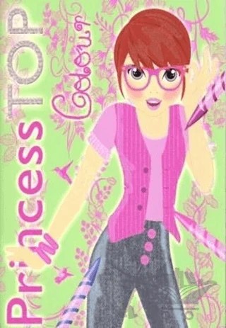 Princess Top Colour (Yeşil) – Kolektif – Çiçek Yayıncılık kitap kapağı