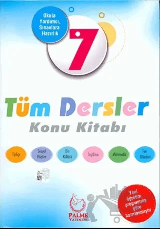 Palme 7. Sınıf Tüm Dersler Konu Kitabı – Kolektif – Palme Yayınları kitap kapağı