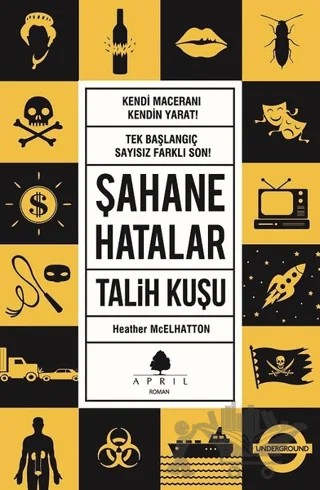 Şahane Hatalar 2 - Talih Kuşu – Heather McElhatton – April Yayıncılık kitap kapağı