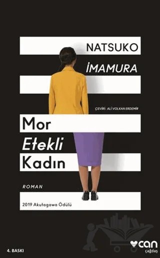 Mor Etekli Kadın – Natsuko Imamura – Can Yayınları kitap kapağı