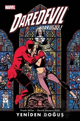 Daredevil - Yeniden Doğuş – David Mazzucchelli, Frank Miller – Arka Bahçe Yayıncılık kitap kapağı