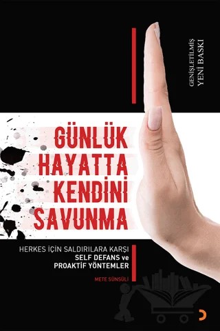 Günlük Hayatta Kendini Savunma – Mete Sünsüli – Cinius Yayınları kitap kapağı