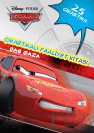 Disney Arabalar Çıkartmalı Faaliyet Kitabı Bas Gaza – Kolektif – Doğan Egmont Yayıncılık kitap kapağı